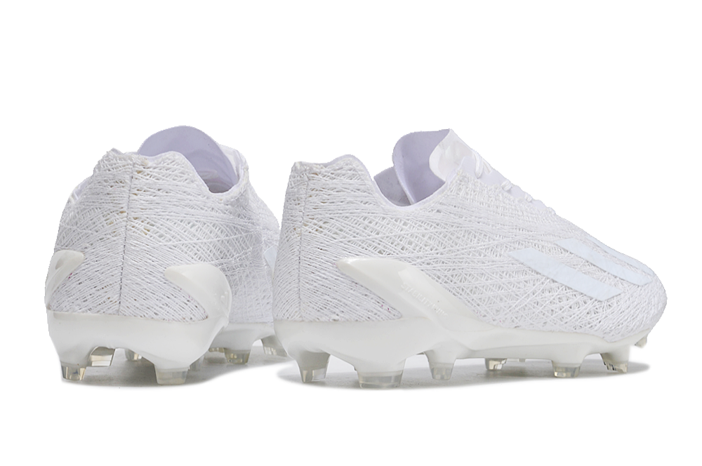 Chuteira de Campo ADIDAS X CrazyFast Strung+ FG Branco