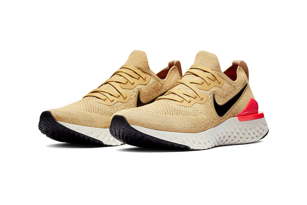 Nike epic react shop flyknit yellow