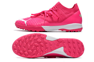 Chuteira PUMA Future Z 1.4 Pro Cage Society Rosa