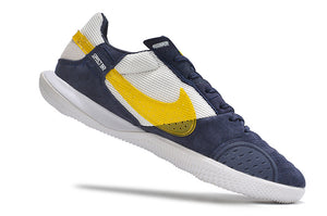 Chuteira NIKE Street Gato Futsal Azul/Amarelo