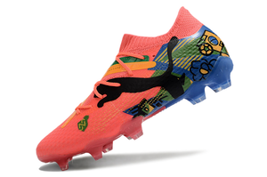 Chuteira de Campo Puma Future 7 Ultimate FG/AG Laranja/Rosa