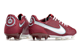 Chuteira de Campo NIKE Tiempo Legend 9 Elite FG Vinho/Branco