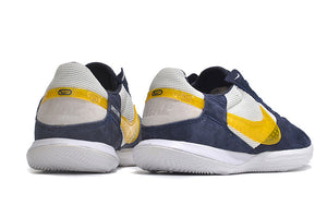 Chuteira NIKE Street Gato Futsal Azul/Amarelo