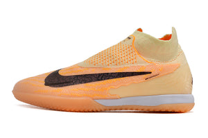 Chuteira Nike React Phantom GX Elite DF Futsal Blaze