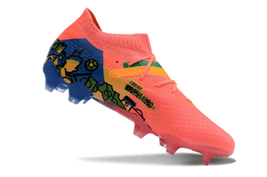 Chuteira de Campo Puma Future 7 Ultimate FG/AG Laranja/Rosa