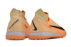 Chuteira Nike React Phantom GX Elite DF Society Laranja