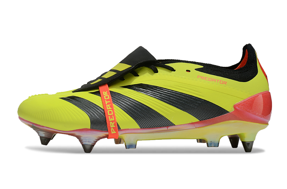 Chuteira Campo ADIDAS Predator Elite Tongue SG Energy Citrus