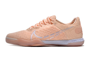 Chuteira NIKE React Gato Futsal Rosa/Branco