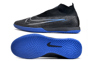 Chuteira Nike React Phantom GX Elite DF Futsal Preto/Azul