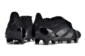 Chuteira de Campo ADIDAS Predator+ Elite FG Black Pack