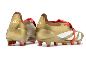 ADIDAS Predator+ Elite FG Dourado/Vermelho/Branco