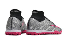 Carregar imagem no visualizador da galeria, Chuteira NIKE Air Zoom Mercurial Superfly 9 Elite Society XXV Prata/Rosa
