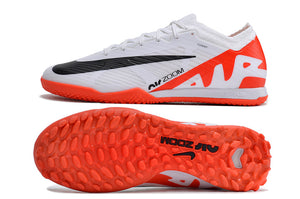 Chuteira Nike Air Zoom Mercurial Vapor 15 Elite Society Branco/Vermelho