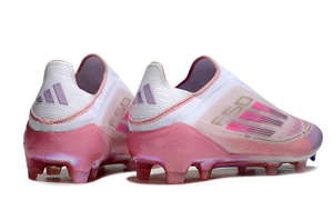 Chuteira de Campo ADIDAS F50+ Elite FG Branco/Rosa