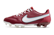 Carregar imagem no visualizador da galeria, Chuteira de Campo NIKE Tiempo Legend 9 Elite FG Vinho/Branco
