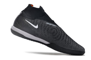 Chuteira Nike React Phantom GX Elite DF Futsal Preto/Laranja