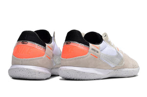 Chuteira NIKE Street Gato Futsal Branco/Laranja