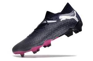 Chuteira de Campo Puma Future 7 Ultimate FG/AG Preto/Rosa