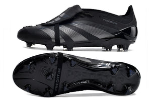 Chuteira de Campo ADIDAS Predator+ Elite FG Black Pack