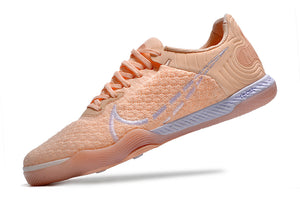 Chuteira NIKE React Gato Futsal Rosa/Branco