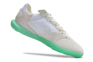 Chuteira NIKE Street Gato Futsal Cinza/Verde