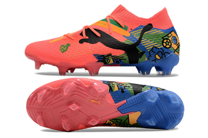 Chuteira de Campo Puma Future 7 Ultimate FG/AG Laranja/Rosa