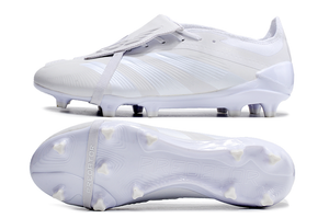 Chuteira de Campo ADIDAS Predator+ Elite FG Branco/Branco