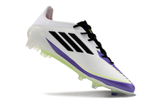 Carregar imagem no visualizador da galeria, Chuteira de Campo ADIDAS F50 Elite FG Messi Branco/Roxo
