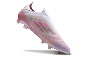 Chuteira de Campo ADIDAS F50+ Elite FG Branco/Rosa