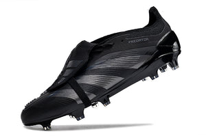 Chuteira de Campo ADIDAS Predator+ Elite FG Black Pack