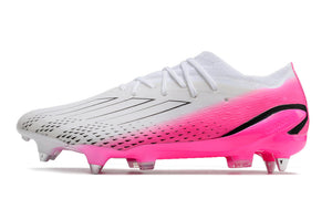 Chuteira de Campo ADIDAS X Speedportal.1 SG Branco/Rosa