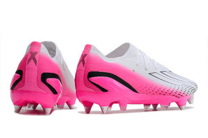 Chuteira de Campo ADIDAS X Speedportal.1 SG Branco/Rosa