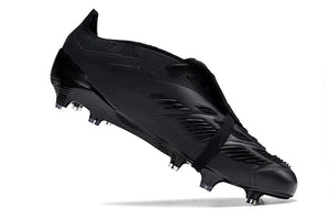 Chuteira de Campo ADIDAS Predator+ Elite FG Black Pack