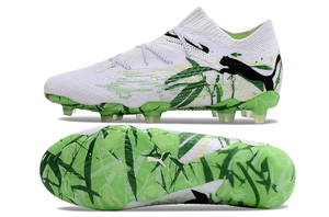 Chuteira de Campo Puma Future 7 Ultimate FG/AG Branco/Verde