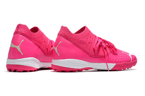 Chuteira PUMA Future Z 1.4 Pro Cage Society Rosa