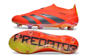 Chuteira de Campo ADIDAS Predator Elite LL FG Laranja/Prata