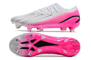 Chuteira de Campo ADIDAS X Speedportal.1 SG Branco/Rosa