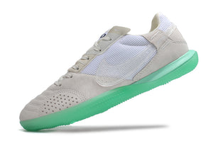 Chuteira NIKE Street Gato Futsal Cinza/Verde