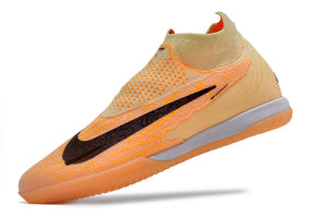 Chuteira Nike React Phantom GX Elite DF Futsal Blaze