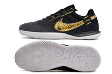 Carregar imagem no visualizador da galeria, Chuteira NIKE Street Gato Futsal Preto/Dourado
