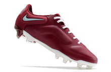 Carregar imagem no visualizador da galeria, Chuteira de Campo NIKE Tiempo Legend 9 Elite FG Vinho/Branco
