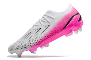 Chuteira de Campo ADIDAS X Speedportal.1 SG Branco/Rosa