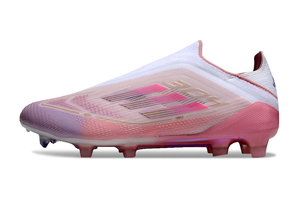 Chuteira de Campo ADIDAS F50+ Elite FG Branco/Rosa