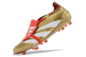 ADIDAS Predator+ Elite FG Dourado/Vermelho/Branco