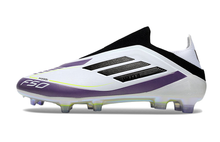 Carregar imagem no visualizador da galeria, Chuteira de Campo ADIDAS F50 Elite FG Messi Branco/Roxoe
