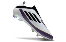 Carregar imagem no visualizador da galeria, Chuteira de Campo ADIDAS F50 Elite FG Messi Branco/Roxoe
