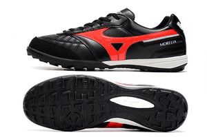 Chuteira MIZUNO Morelia Sala Society Preto Vermelho