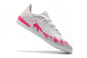 CHUTEIRA ADIDAS X 19.1 TF ''PRATA/ROSA"