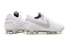 Carregar imagem no visualizador da galeria, CHUTEIRA NIKE TIEMPO LEGEND 8 ELITE FG PRATA/BRANCO
