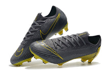 Carregar imagem no visualizador da galeria, CHUTEIRA NIKE MERCURIAL VAPOR 12 FG ELITE &quot;GAME OVER&quot; CINZA/AMARELO
